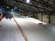 Vue sur la piste principale