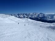 Piste au téléski Péz Ault