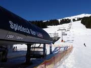 Spieleck 6er - 6 places | Télésiège rapide (débrayable) avec capots de protection et sièges chauffants