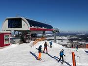 Station supérieure de la télécabine combinée Alpspitz 1