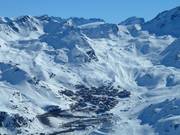 Au bout de la Vallée des Belleville se trouve Val Thorens.