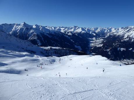 Massif du Granatspitze: Taille des domaines skiables – Taille Großglockner Resort Kals-Matrei