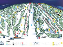 Domaine skiable Le Relais – Lac Beauport