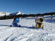 Canons à neige performants dans le domaine skiable Jochgrimm