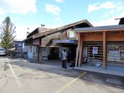 Zone de caisse soignée à Cavalese