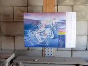 Plan des pistes dans le domaine skiable Idre Fjäll