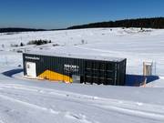 Enneigement par températures positives