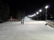 Domaine skiable pour la pratique du ski nocturne Jasná