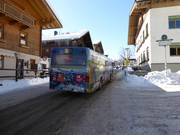 Réseau étendu de skibus à Neukirchen