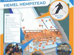 Plan des pistes The Snow Centre – Hemel Hempstead