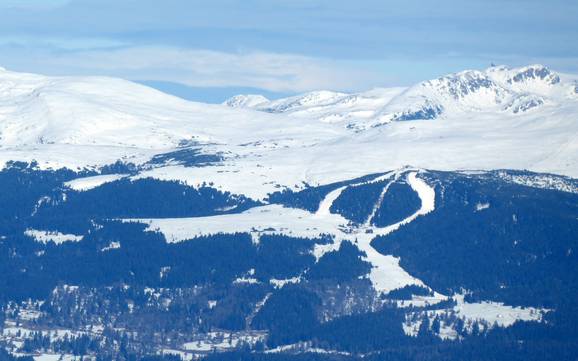 Skier près de Ritten (Renon)
