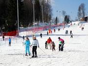 Un terrain parfait pour les familles se trouve également au téléski C.