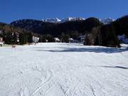 Pistes d'entraînement à la périphérie de Wolkenstein