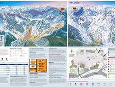 Plan des pistes Stevens Pass