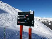 Signalisation des pistes à See
