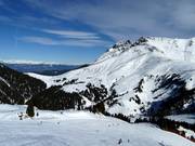 Vue depuis Pampeago en direction d’Obereggen