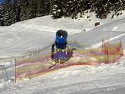 Canon à neige au Kristberg