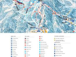 Plan des pistes Zoncolan – Ravascletto/Sutrio