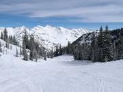Piste dans le Peruvian Gulch