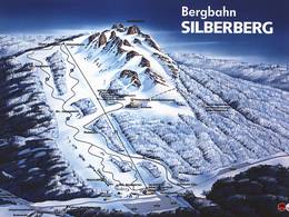 Plan des pistes Silberberg – Bodenmais