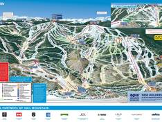 Plan des pistes Vail