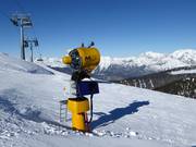 Enneigement du télésiège Wetterkreuzbahn
