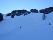 Piste noire am Aberg