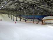 Vue sur les pistes principales