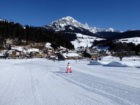 Domaines skiables pour les débutants dans les Alpes schisteuses de Salzbourg (Salzburger Schieferalpen) – Débutants Filzmoos