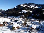 Vue sur Auffach dans la Wildschönau