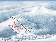 Plan des pistes Polanki – Szczawa
