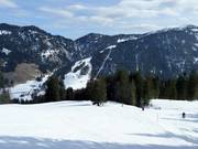 Vue depuis le Schelpen vers le Riedberger Horn