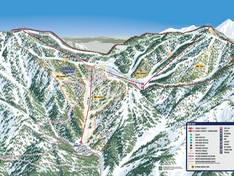 Plan des pistes Mt. Baldy