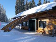 Maison du ski de fond près de la piste de ski de fond d'altitude Roßbrand