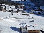 Zone d’entraînement à Gerlos dans la vallée