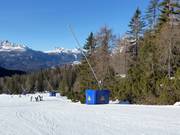Perches à neige à Cortina d’Ampezzo