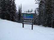 Informations et plan des pistes au point de départ