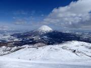 Vue sur le domaine skiable Niseko United