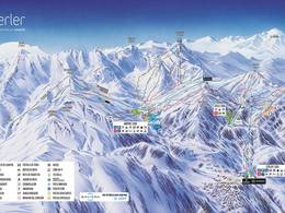 Plan des pistes Cerler