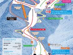 Plan des pistes Iox Arosa