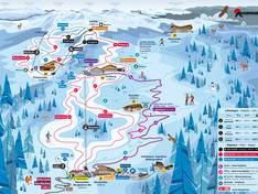 Plan des pistes Reinswald (San Martino in Sarentino)