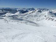 Piste noire au Gletscher Jet