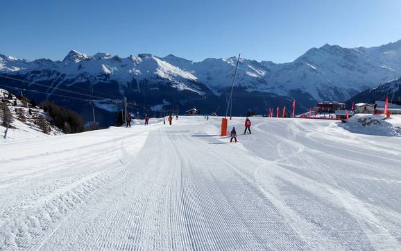Domaines skiables pour les débutants dans le Val d'Anniviers – Débutants Grimentz/Zinal