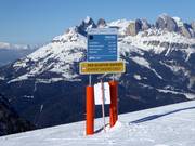 Départ piste difficile Piavac