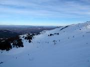 Vue le long du télésiège six places Ogorjelica