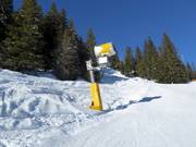 Canons à neige sur la Gerlosplatte