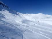Zone de freeride sous le Tschuggen