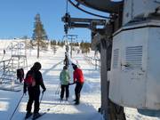 Assistance à l’embarquement au téléski