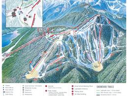 Plan des pistes Grouse Mountain