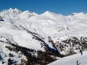 Vue sur les pistes de Serre Chevalier